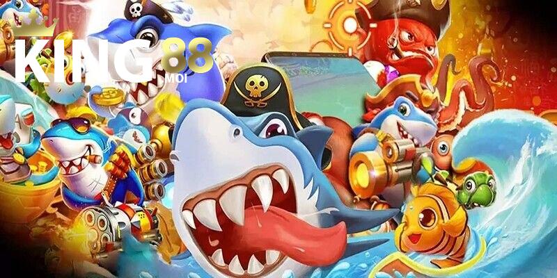 Bắn Cá 2 Bắn cá King88 sở hữu lối chơi đơn giản, phù hợp với cả người mới